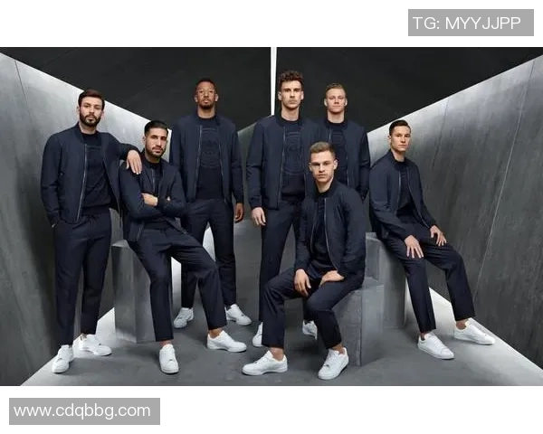 西装革履的足球球星男团：时尚与运动的完美融合